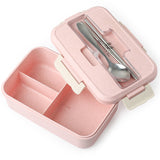 hello word  哈哈哈哈哈  TUUTH Microwave Lunch Box Wheat Straw Dinnerware Food Storage Container Children Kids School Office Portable Bento Box