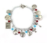 The Nightmare Before Christmas Charm Bracelet Jack Skeletron Sally Zero Anime