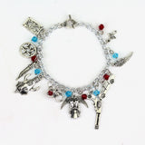 The Nightmare Before Christmas Charm Bracelet Jack Skeletron Sally Zero Anime