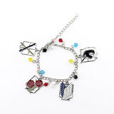 The Nightmare Before Christmas Charm Bracelet Jack Skeletron Sally Zero Anime