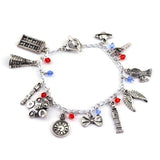 The Nightmare Before Christmas Charm Bracelet Jack Skeletron Sally Zero Anime
