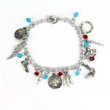 The Nightmare Before Christmas Charm Bracelet Jack Skeletron Sally Zero Anime
