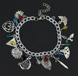 The Nightmare Before Christmas Charm Bracelet Jack Skeletron Sally Zero Anime