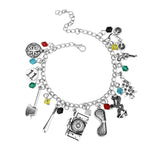 The Nightmare Before Christmas Charm Bracelet Jack Skeletron Sally Zero Anime
