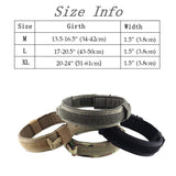 Thick Nylon Pet Dog Collar Comfortable Pet Outdoor Training Adjustable Quick Released Collar For Small Medium Large Dogs