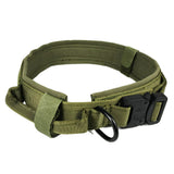 Thick Nylon Pet Dog Collar Comfortable Pet Outdoor Training Adjustable Quick Released Collar For Small Medium Large Dogs