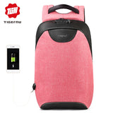 hello word  Tigernu Women Anti Theft TSA Lock female Laptop Backpack USB Charge School Bag for Teenager girls Feminine Backpacks Bagpack