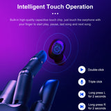 Tiso i6 dual mode wireless earphones touch control seamless Bluetooth 5.0 headphone noise cancelling Mic 3D TWS stereo headset