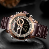dasda  Top Brand Men Watches NAVIFORCE Fashion Luxury Quartz Watch Mens Military Chronograph Sports Wristwatch Clock Relogio Masculino
