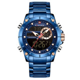 dasda  Top Brand Men Watches NAVIFORCE Fashion Luxury Quartz Watch Mens Military Chronograph Sports Wristwatch Clock Relogio Masculino