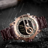 dasda  Top Brand Men Watches NAVIFORCE Fashion Luxury Quartz Watch Mens Military Chronograph Sports Wristwatch Clock Relogio Masculino