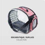Transparent Cat Dog Carrier Bag Space Capsule Foldable Breathable Pet Travel Bag Outdoor Backpack Puppy Travel Carrying Handbag