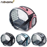 Transparent Cat Dog Carrier Bag Space Capsule Foldable Breathable Pet Travel Bag Outdoor Backpack Puppy Travel Carrying Handbag
