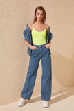 Trendyol High Bel Wide Leg Jeans TWOSS20JE0145