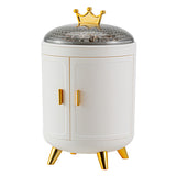 Luxury Rotary Jewelry Storage Box Earrings Necklace Display Stand