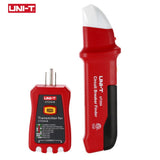 UNI-T UT25A UT25B Professional Automatic Circuit Breaker Finder Socket Tester Electrician Diagnostic-tool with LED Indicator