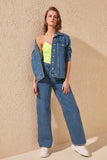 Trendyol High Bel Wide Leg Jeans TWOSS20JE0145