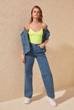 Trendyol High Bel Wide Leg Jeans TWOSS20JE0145