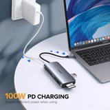 dasda  Ugreen Thunderbolt 3 Dock USB Type C to HDMI HUB Adapter for MacBook Samsung Dex Galaxy S10/S9 USB-C Converter Thunderbolt HDMI