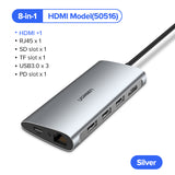 dasda  Ugreen Thunderbolt 3 Dock USB Type C to HDMI HUB Adapter for MacBook Samsung Dex Galaxy S10/S9 USB-C Converter Thunderbolt HDMI