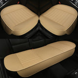 Universal Car Seat Cover Breathable PU Leather Pad Mat For Auto Chair Cushion Car Front Seat Cover Four Seasons Anti Slip Mat