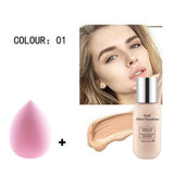 Velvet Foundation Professional Full Cover Matte Base Make Up Waterproof Women Face Makeup Hide Blemish Concealer