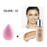 Velvet Foundation Professional Full Cover Matte Base Make Up Waterproof Women Face Makeup Hide Blemish Concealer
