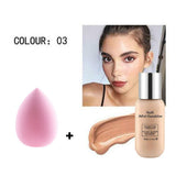 Velvet Foundation Professional Full Cover Matte Base Make Up Waterproof Women Face Makeup Hide Blemish Concealer