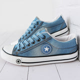 Vulcanize Shoes Denim Sneakers Women Basket Femme Canvas Shoes Anti Slip Tenis Feminino Ladies Zapatillas Mujer Casual