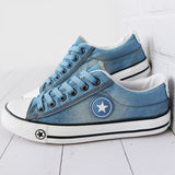 Vulcanize Shoes Denim Sneakers Women Basket Femme Canvas Shoes Anti Slip Tenis Feminino Ladies Zapatillas Mujer Casual