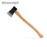 WORKPRO Wood Axe 2LB Wooden Handle Axe Outdoor Camping Felling Axe Survival Tomahawk Axe