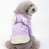 Warm Dog Clothes Winter Puppy Jacket Cartoon Bear Soft Fleece Pet Cat Clothes Small Dog Coat Chihuahua Shih Tzu Clothing For Dog