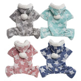 dasda  Warm Winter Dog Clothes Jumpsuit Soft Dog Coat Costume for Pet Clothing Puppy Outfits Overalls Small Dogs Chihuahua Yorkshire