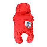 dasda  Waterproof Dog Clothes Winter Puppy Jumpsuit Warm Soft Dog Coat Chihuahua Yorkie Clothing Pet Outfits Small Dog Hoodie Jacket