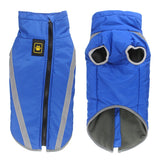 Waterproof Dog Clothes for Large Dogs Winter Warm Big Dog Jackets Padded Fleece Pet Coat Safety Reflective Design Dog Clothing - app80