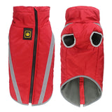 Waterproof Dog Clothes for Large Dogs Winter Warm Big Dog Jackets Padded Fleece Pet Coat Safety Reflective Design Dog Clothing - app80