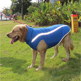 Waterproof Dog Clothes for Large Dogs Winter Warm Big Dog Jackets Padded Fleece Pet Coat Safety Reflective Design Dog Clothing - app80