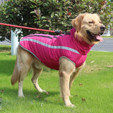 Waterproof Dog Clothes for Large Dogs Winter Warm Big Dog Jackets Padded Fleece Pet Coat Safety Reflective Design Dog Clothing - app80