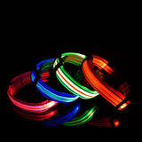 Waterproof LED Dog Collar Original Magnetic Charging Glowing Collar Anti-Lost Pet Product For Dogs Cats Reflective Pet Supplies