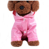 Waterproof Pet Dog Rain Coat Dog Jacket Impermeable PU Raincoat For Dogs Outdoor Pet Rain Coat for Small Dog Clothes