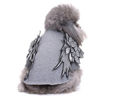 Wing Halloween Dog Costume Soft Warm Dog Jacket for Small Medium Dog Coat Winter Puppy Clothes For Shih tzu Pomeranian