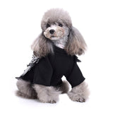 Wing Halloween Dog Costume Soft Warm Dog Jacket for Small Medium Dog Coat Winter Puppy Clothes For Shih tzu Pomeranian