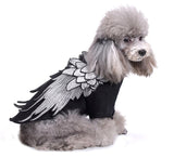 Wing Halloween Dog Costume Soft Warm Dog Jacket for Small Medium Dog Coat Winter Puppy Clothes For Shih tzu Pomeranian
