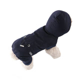 dasda  Winter Dog Jumpsuit Small Dog Clothes Fleece Lining Warm Dog Coat Chihuahua Pet Dog Clothing For Small Dogs Puppy Hoodie Coat