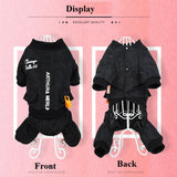 Winter Large Dog Jumpsuit Clothes  labs Big Dog Clothes Coat Waterproof Ski Pet Jacket Coat 3XL-7XL