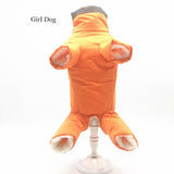 Winter Pet Clothes For Dogs Reflective Waterproof Dog Coat Jacket Warm Fleece Puppy Jumpsuits Chihuahua French Bulldog Clothing