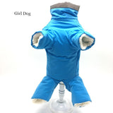 Winter Pet Clothes For Dogs Reflective Waterproof Dog Coat Jacket Warm Fleece Puppy Jumpsuits Chihuahua French Bulldog Clothing