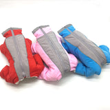 Winter Pet Clothes For Dogs Reflective Waterproof Dog Coat Jacket Warm Fleece Puppy Jumpsuits Chihuahua French Bulldog Clothing