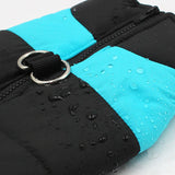 Winter Pet Clothes Warm Large Dog Coat Puppy Clothing Waterproof Pet Vest Jacket For Small Medium Large Dogs With Leash Ring