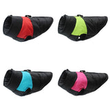 Winter Pet Clothes Warm Large Dog Coat Puppy Clothing Waterproof Pet Vest Jacket For Small Medium Large Dogs With Leash Ring